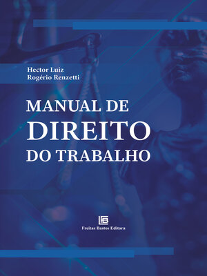 cover image of Manual de Direito do Trabalho